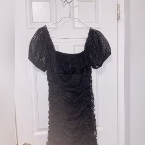HOCO BLACK DRESS : L // Minivestido Blashe Negro Talla: L